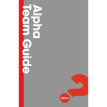 Alpha Team Guide - Paperback