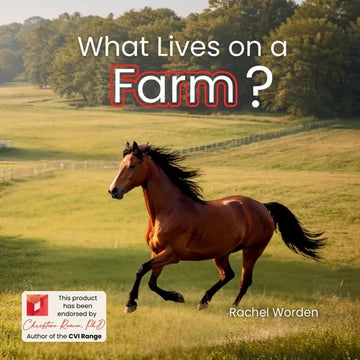 What Lives on a Farm?: A Rhythmic, CVI-Friendly Introduction to Farm Animals - Paperback