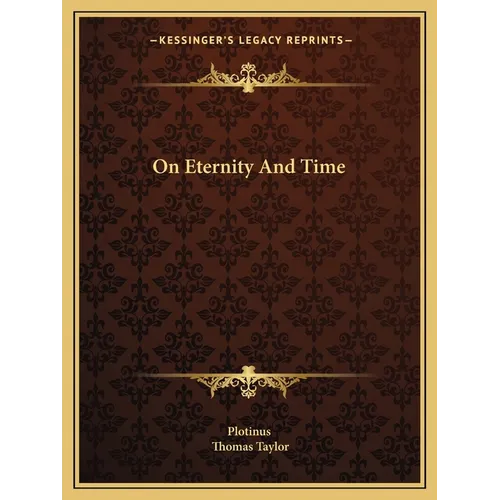 On Eternity And Time