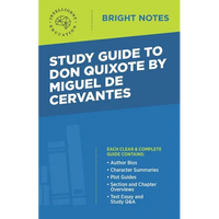 Study Guide to Don Quixote by Miguel de Cervantes - Paperback
