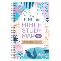 The 5-Minute Bible Study Map for Teen Girls - Spiral
