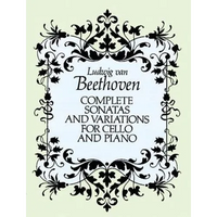 Complete Sonatas and Variations for Cello and Piano - Paperback