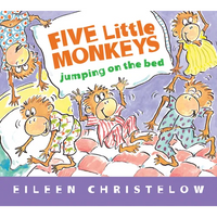 Five Little Monkeys Jumping on the Bed Padded - Board Book