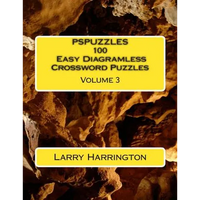PSPUZZLES 100 Easy Diagramless Crossword Puzzles Volume 3 - Paperback