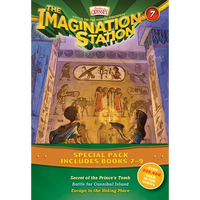 The Imagination Station Special Pack, Books 7-9: Secret of the Prince's Tomb/Battle for Cannibal Island/Escape to the Hiding Place - Paperback
