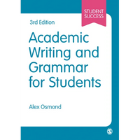Academic Writing and Grammar for Students - Paperback