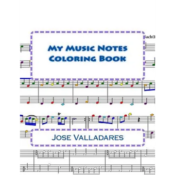 My Music Notes Coloring Book - Paperback