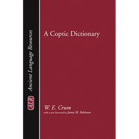 A Coptic Dictionary - Hardcover