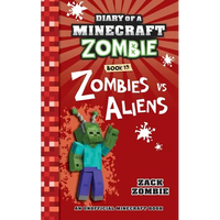 Diary of a Minecraft Zombie Book 19: Zombies Vs. Aliens - Paperback