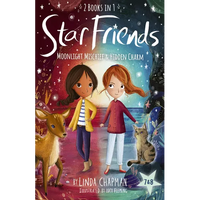 Star Friends 2 Books in 1: Moonlight Mischief & Hidden Charm: Books 7 and 8 - Paperback
