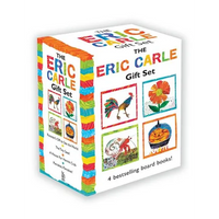 The Eric Carle Gift Set (Boxed Set): The Tiny Seed; Pancakes, Pancakes!; A House for Hermit Crab; Rooster's Off to See the World - Board Book