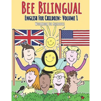 English for Children: Volume 1: Entertaining and constructive worksheets, games, word searches, colouring pages - Paperback