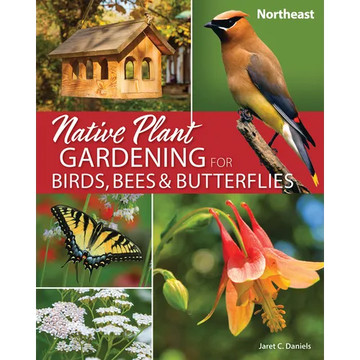 Native Plant Gardening for Birds, Bees & Butterflies: Northeast - Paperback