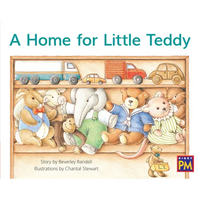 A Home for Little Teddy: Leveled Reader Red Fiction Level 5 Grade 1 - Paperback