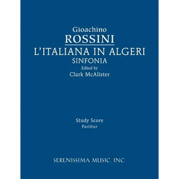 L'Italiana in Algeri Sinfonia: Study score - Paperback