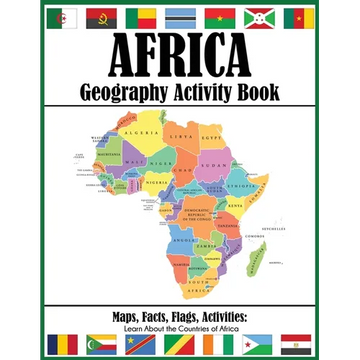 Africa Geography Activity Book - Paperback