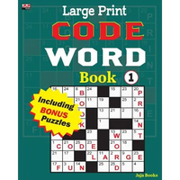 Large Print CODE WORD Book 1 - Paperback