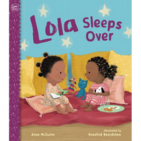 Lola Sleeps Over - Hardcover