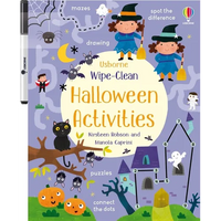 Wipe-Clean Halloween Activities: A Halloween Book for Children - Paperback