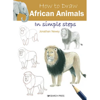How to Draw African Animals in Simple Steps - Paperback