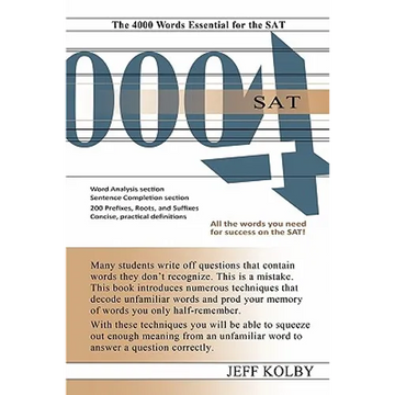 SAT 4000: The 4000 Words Essential for the SAT - Paperback