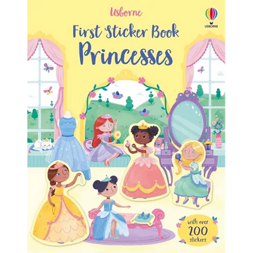First Sticker Book Princesses - Paperback