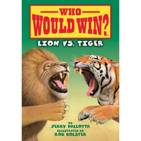 Lion vs. Tiger - Library Binding