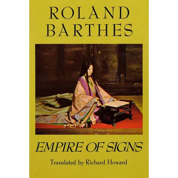 Empire of Signs - Paperback