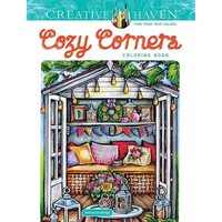 Creative Haven Cozy Corners Coloring Book - Paperback