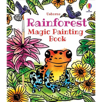 Rainforest Magic Painting Book - Paperback