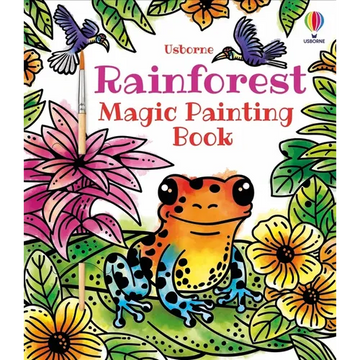 Rainforest Magic Painting Book - Paperback