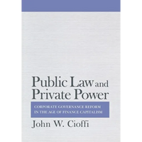 Public Law and Private Power - Hardcover