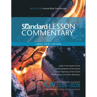 KJV Standard Lesson Commentary(r) Large Print Edition 2025-2026 - Paperback