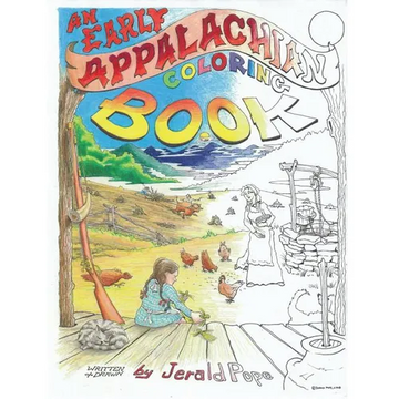 An Early Appalachian Coloring Book - Paperback