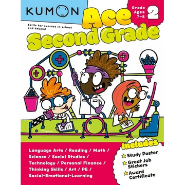 Kumon Ace Second Grade - Paperback