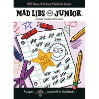 100 Days of School Mad Libs Junior: World's Greatest Word Game - Paperback