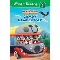 Mickey Mouse Mixed-Up Adventures: Campy Camper Day: Campy Camper Day - Library Binding