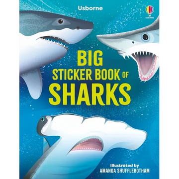 Big Sticker Book of Sharks - Paperback