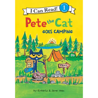 Pete the Cat Goes Camping - Library Binding