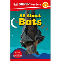 DK Super Readers Level 1 All about Bats - Paperback