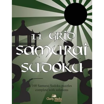 11 Grid Samurai Sudoku: 100 Samurai sudoku puzzles - Paperback