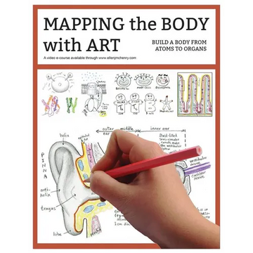 Mapping the Body with Art workbook - Paperback