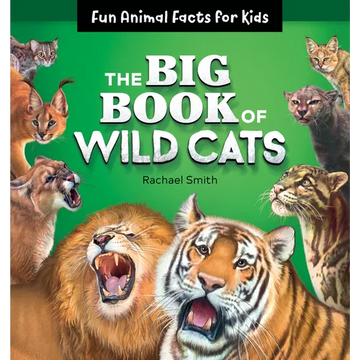 The Big Book of Wild Cats: Fun Animal Facts for Kids - Paperback