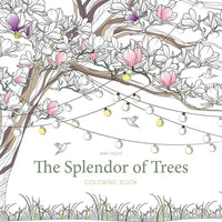 The Splendor of Trees Coloring Book - Paperback