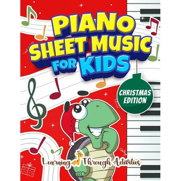 Christmas Piano Sheet Music For Kids - Paperback