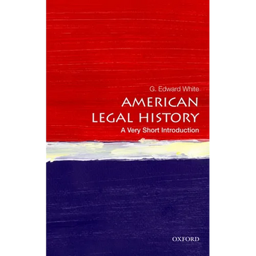 American Legal History: A Very Short Introduction - Paperback