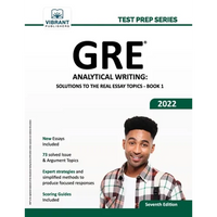 GRE Analytical Writing: Solutions to the Real Essay Topics - Book 1 - Paperback