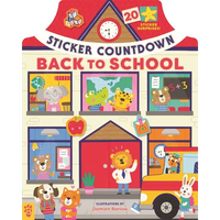 Sticker Countdown: Back to School - Hardcover