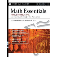 Math Essentials, Middle School Level: Lessons and Activities for Test Preparation - Paperback