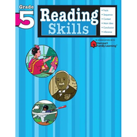Reading Skills: Grade 5 (Flash Kids Harcourt Family Learning) - Paperback